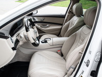 2019 Mercedes Benz S560 White Exterior on Beige Interior comes with Intelligent Drive Pkg, Navigatio... (image 7)