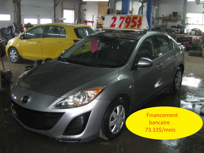 2010 Mazda Mazda3 GS PETIT BUDGET !!!