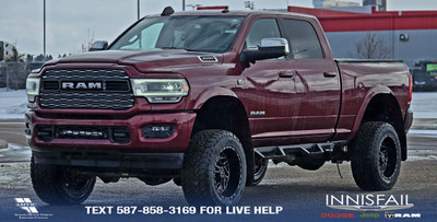 2020 RAM 3500 Laramie Lifted! Big 'Ol Wheels & Tires! Over $1...