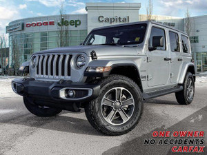 2023 Jeep Wrangler Sahara | One Owner Accident Free CarFax |