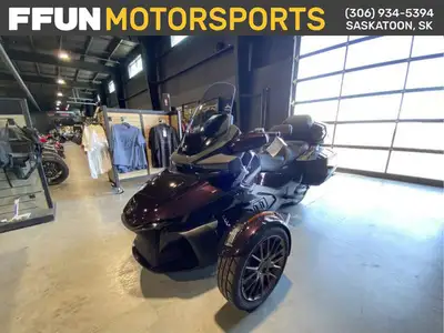 Transportation and Preparation NOT Included 2025 Can-Am Spyder RT Sea-To-SkyBold, muscular design. T...