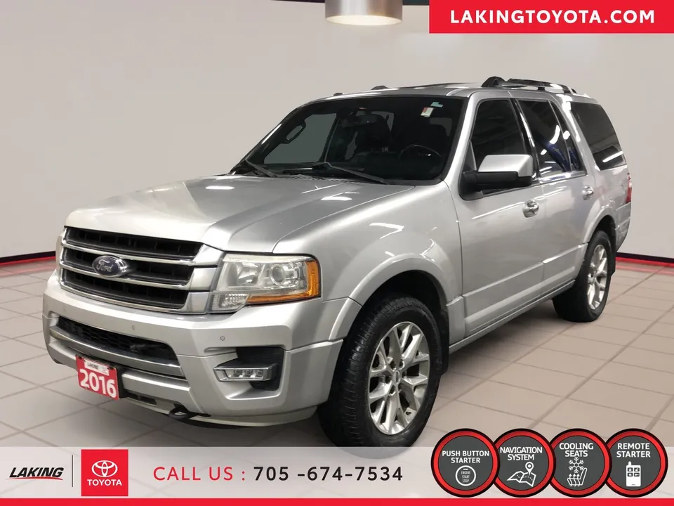 2016 Ford Expedition Limited 4 Wheel Drive 3rd Row Seating Ford