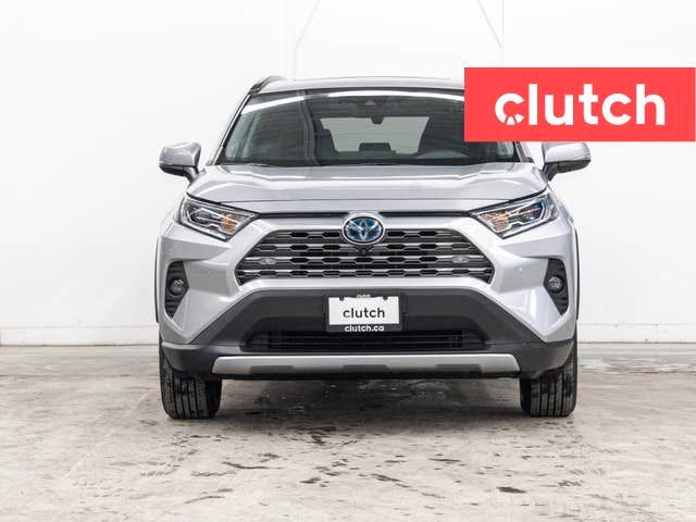2021 Toyota RAV4 Hybrid Limited AWD w/ Apple CarPlay & Android A in Cars & Trucks in Bedford - Image 2