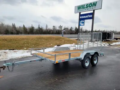2023 K-Trail 72"x144" Tandem Axle utility trailer. Currently in stock at our Truro location. Specs:...