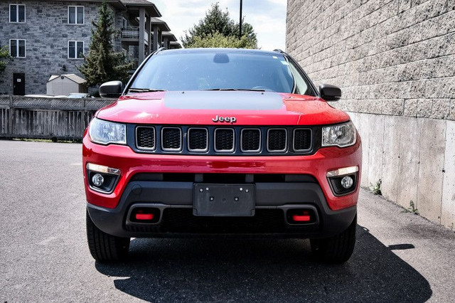 2018 Jeep Compass Trailhawk • HEATED LEATHER • REAR CAM • STREAM in Cars & Trucks in Kingston - Image 4