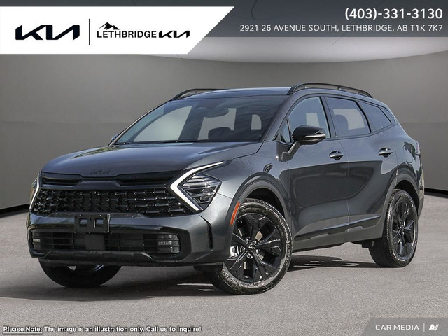 2025 Kia Sportage X-Line Limited - Green Interior in Cars & Trucks in Lethbridge