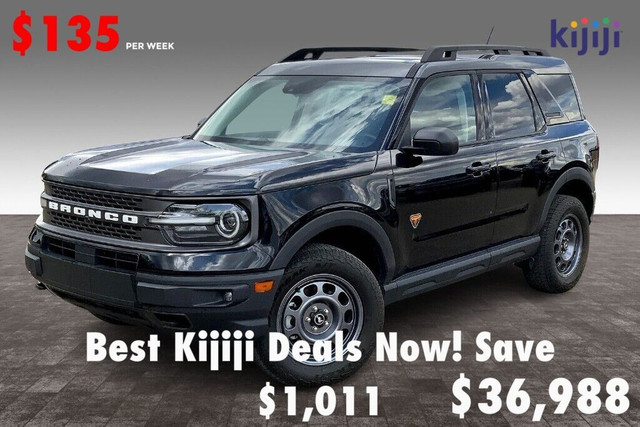 2021 Ford Bronco Sport 4X4 SPORT BADLANDS in Cars & Trucks in Strathcona County