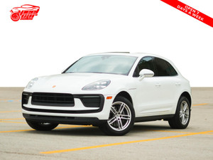 2022 Porsche Macan Base, Sunroof, Navigation, Red Interior