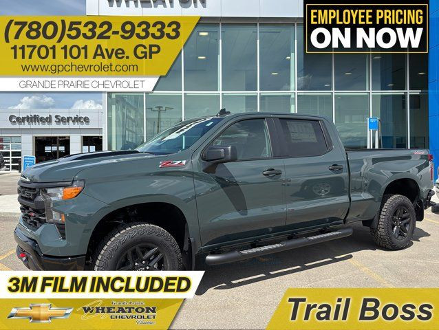 2025 Chevrolet Silverado 1500 Custom Trail Boss 5.3L in Cars & Trucks in Grande Prairie