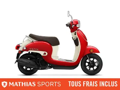 Concessionnaire des véhicules neufs et d'occasion. Cyclomoteur HONDA Giorno 2025 Mathias Sports est...