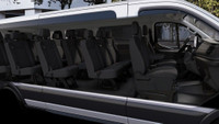 This brand new OXFORD WHITE 2025 FORD TRANSIT PASSENGER VAN XL is powered by a 3.5L V6 ECOBOOST ENGI... (image 5)