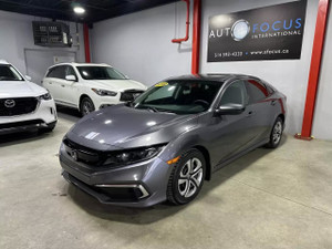 2019 Honda Civic LX MANUELLE - AIR CLIMATISE - CAMERA DE RECUL - BIEN EQUIPEE -