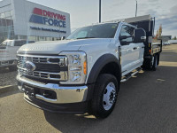 2023 Ford Super Duty F-550 DRW XLT 4WD Crew Cab 203" WB 84" CA, 6.7L V8 Diesel, 12ft Gravel Box, Rem... (image 1)