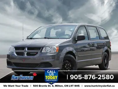 THE FAMILY VAN THAT FITS IT ALL WITHOUT BREAKING THE BANK!!! 2015 DODGE GRAND CARAVAN CANADA VALUE P...