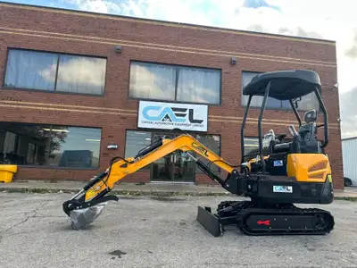 BRAND NEW LOWEST PRICE CAEL EXCAVATOR 2 TON Hydraulic Thumb, Swing Boom, Kubota engine FINANCE AVAIL...