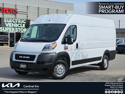 2021 Ram ProMaster Cargo Van 3500 High Roof, Double Passenger Se