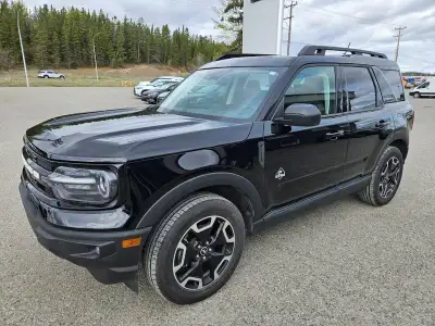 2023 Ford Bronco Outer Banks 4WD,1.5L EcoBoost, Heated Seats, Heated Wheel, Remote Start, Sunroof, K...
