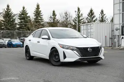 NISSAN SENTRA 2024 GROUPE S AVEC BAS KILOMÉTRAGE! Sièges en tissu, sièges chauffants, miroirs électr...