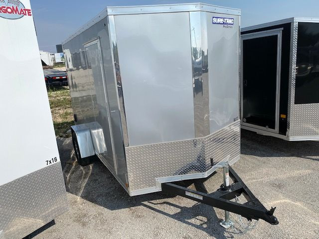 2023 Sure-Trac 6 x 12 Pro-Series Enclosed Cargo Trailer 3K +6" R in Cargo & Utility Trailers in Winnipeg - Image 2