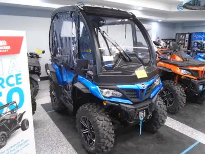 CRUISE THE TRAILS IN COMFORT WITH THIS FULLY ENCLOSED 2 UP ATV!THIS C-FORCE IS EQUIPPED WITH A HEATE...