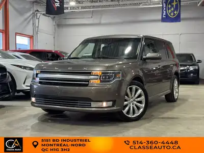 2019 Ford Flex Limited/AWD/AC/GPS/CAMERA/BLUETOOTH/CUIR/CRUISE/GR ELECT/MAGS/AUCUN ACCIDENT !! 5151...