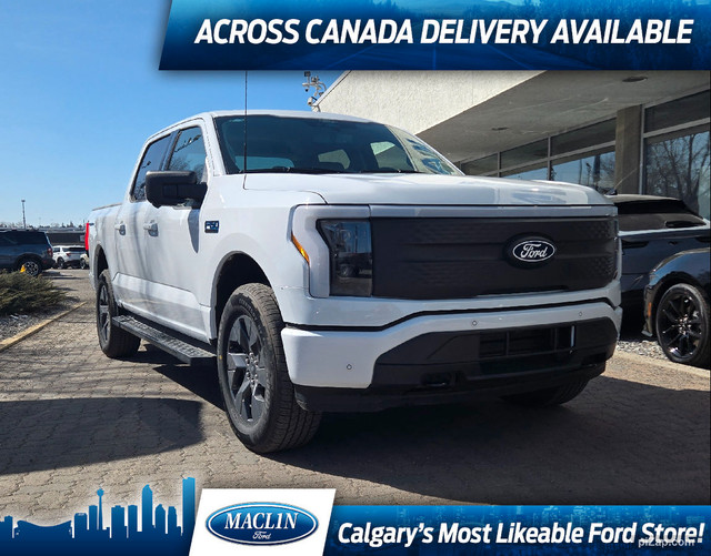 2025 Ford F-150 Lightning FLASH | TRAILER TOW PKG | BLUECRUISE | in Cars & Trucks in Calgary