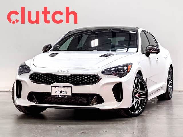 2022 Kia Stinger GT Elite AWD w/ Apple CarPlay, Heated Front Sea in Cars & Trucks in City of Toronto