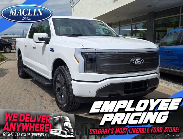 2025 Ford F-150 Lightning LARIAT | MOBILE PWR CORD | MAX TOW PKG in Cars & Trucks in Calgary