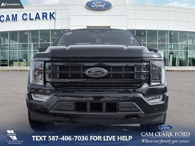 2022 Ford F-150 Lariat BLACK APPEARANCE PKG | HIGHWAY DRIVEN... in Cars & Trucks in Red Deer - Image 2