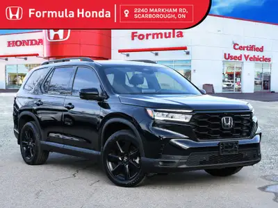 **MARKET VALUE PRICING**, COME INTO FORMULA HONDA TODAY TO TEST DRIVE OUR 2023 HONDA PILOT BLACK EDI...