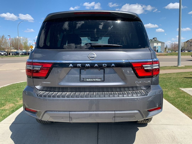 2023 Nissan Armada Platinum 2nd-row Captain's Chairs, Auto-level in Cars & Trucks in Medicine Hat - Image 4