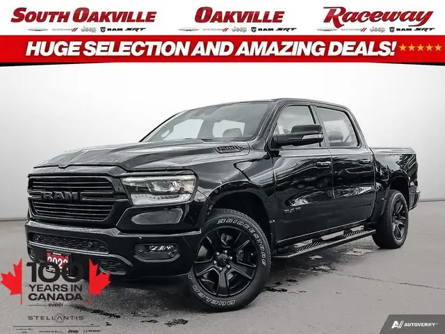 2022 Ram 1500 SPORT CREW CAB | CARPLAY | ALPINE AUDIO | BACKUP C in Cars & Trucks in Oakville / Halton Region - Image 2
