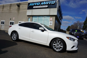 2015 Mazda 6 2.5L TOURING CERTIFIED CAMERA NAV BLUETOOTH LEATHER HEATED SEATS SUNRO0F CRUISE ALLOYS