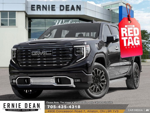 2025 GMC Sierra 1500 Denali Ultimate SUNROOF // HEATED AND VE... in Cars & Trucks in Barrie