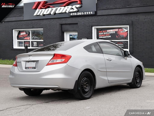 2012 Honda Civic 2dr Man EX | MANUAL TRANSMISSION | NO ACCIDENTS in Cars & Trucks in City of Toronto - Image 4