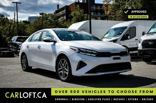 2024 Kia Forte EX • SUNROOF • HEATED SEATS • WIRELESS CHARGING in Cars & Trucks in Kingston