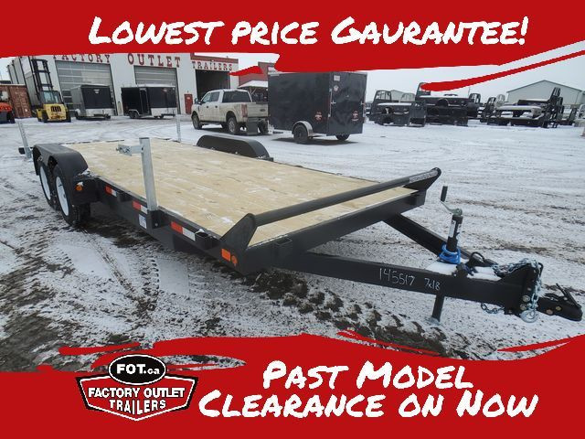 2024 Canada Trailers 7x18ft Flat Deck Trailer in Cargo & Utility Trailers in Calgary