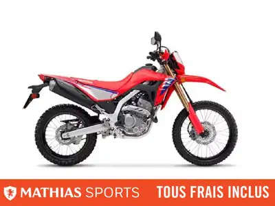 Concessionnaire des véhicules neufs et d'occasion. Double-usage HONDA CRF300L ABS 2025 La moto CRF30...