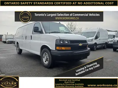 Rare Find - 6.6L V8 Gasoline Engine - 2021 Chevrolet Express G2500 155WB Extended Wheel Base Cargo V...