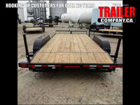 2024 7X18 EQUIPMENT TRAILER, TANDEM AXLE, STEEL, BLACK, 7000GVWR