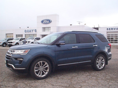 2018 Ford Explorer Limited 4WD - Blue