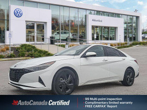 2021 Hyundai Elantra Preferred | Carplay | Blind Spot Monitor | Hands-Free Liftgate | Lane Assist |