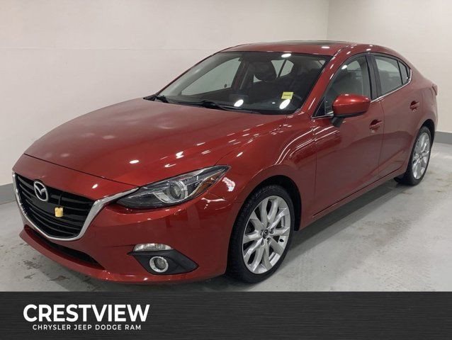 2015 Mazda 3 GT * Leather * Sunroof * Low KMS * in Cars & Trucks in Regina