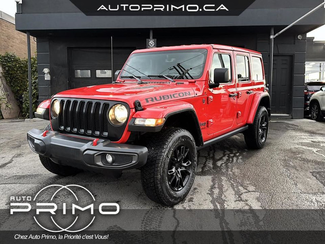 2021 Jeep Wrangler Unlimited Rubicon 4X4 Toit Dur Cuir Nav Camér in Cars & Trucks in Laval / North Shore