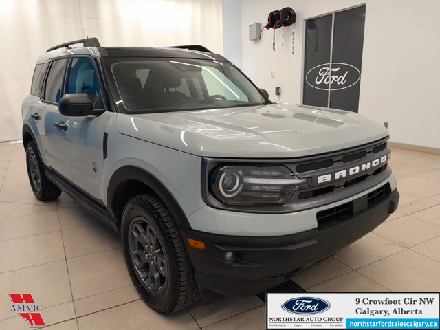 2023 Ford Bronco Sport Big Bend HEATED CLOTH SEATS - SUNROOF - T in Cars & Trucks in Calgary - Image 3