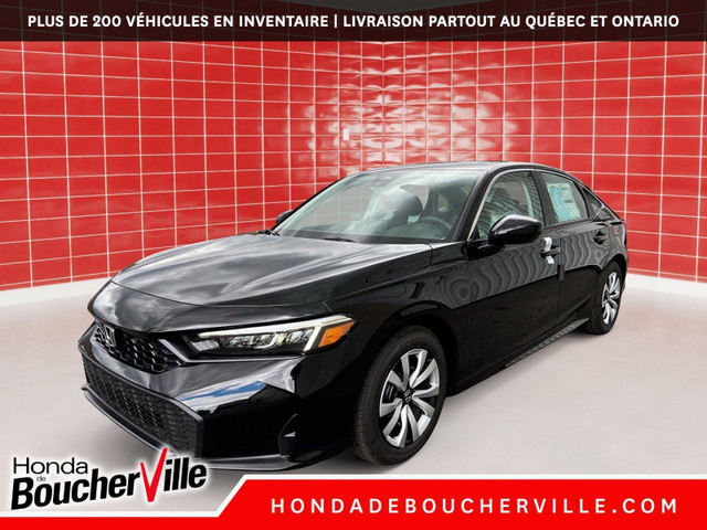 2025 Honda Civic LX DÉMARREUR À DISTANCE, RÉGULATEUR DE VITESSE  in Cars & Trucks in Longueuil / South Shore