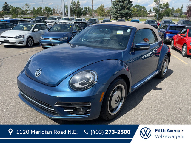 2018 Volkswagen Beetle Convertible Coast + Style Pkg Auto for sa in Cars & Trucks in Calgary