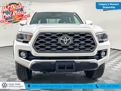 A wise choice, our 2023 Toyota Tacoma SR Double Cab 4X4 is here to help on your next drive in Ice Ca...