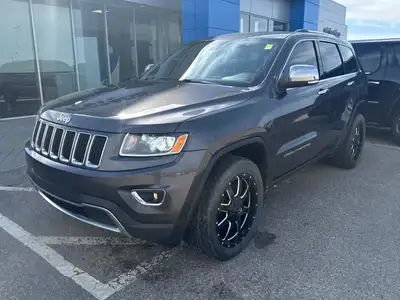 2016 Jeep Grand Cherokee Limited 4x4 – V6 | Leather | Power Sunroof | Granite Crystal MetallicLuxury...
