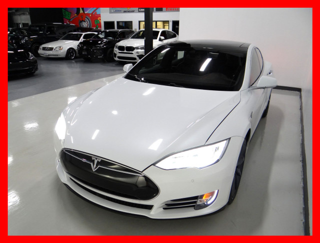 2015 Tesla Model S AWD 85D *NAVI/BACKUP CAM/LEATHER/PANO ROOF!!! in Cars & Trucks in City of Toronto - Image 3